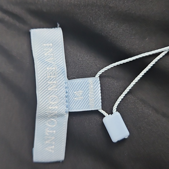 Antonio Melani Noa Mini Skirt: Black: Size- 14 - Picture 6 of 12